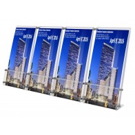 Stojak na ulotki DL, 4 kieszenie poziomo art 317