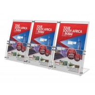 Stojak na ulotki A5, 3 kieszenie poziomo art 320