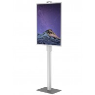 Składany wolnostojący prezenter plakatu B2 w szerokiej ramce  Art 503 v2