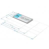 Szyldzik opisowy 36x107mm  Art 541