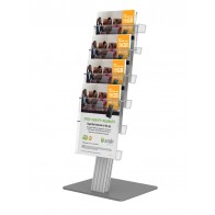 Stojak prezenter na biurko na ulotki 4 x A4 pionowo Art 833