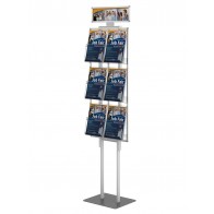Stojak prezenter ( ekspozytor ) stand na ulotki 6 kieszeni A4  Art 288