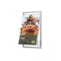 Prezenter ulotek na ramce do ściany 1 kieszeń A4 pionowo  Art 2332V1