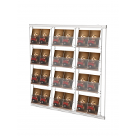 Modułowy zestaw 12 kieszeni A4 poziomo 3x4  Art 214v4