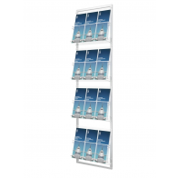 Zestaw 4 kieszenie na ścianę A4/A5/DL art. 236