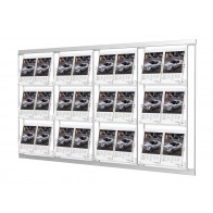 Modułowy zestaw 12 kieszeni A4 poziomo 4x3  Art 214V3