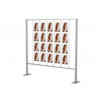 Ścianka prezentacyjna 15 tabliczek A4  Art 026