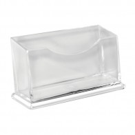 Przybornik na wizytówki krystaliczny