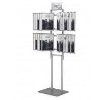 Składana przeglądarka plakatów A4 20 ramek+tabliczka DL