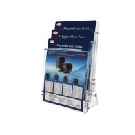 Stojak na ulotki A4, 3 kieszenie pionowo art 333