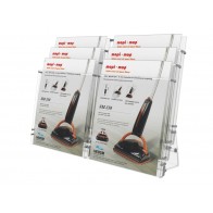 Stojak na ulotki A4, 6 kieszeni pion - poziom art 347