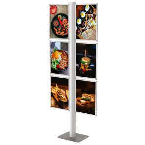 Stojak na plakat 6 x A3 , Art 447